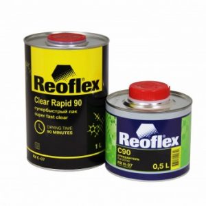 Лак REOFLEX(Реофлекс) супербыстрый UHS C90 1л+0,5л отв(6)